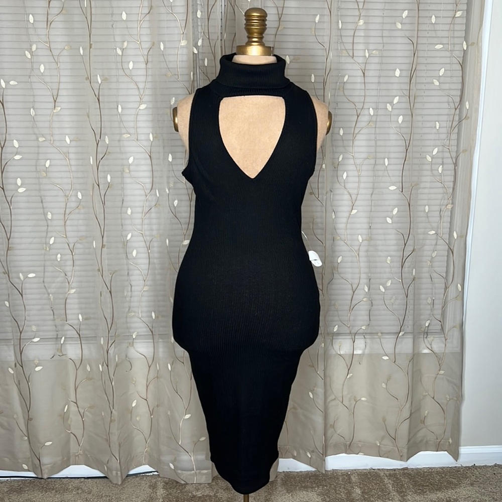 Medium Black Bozzolo Dress